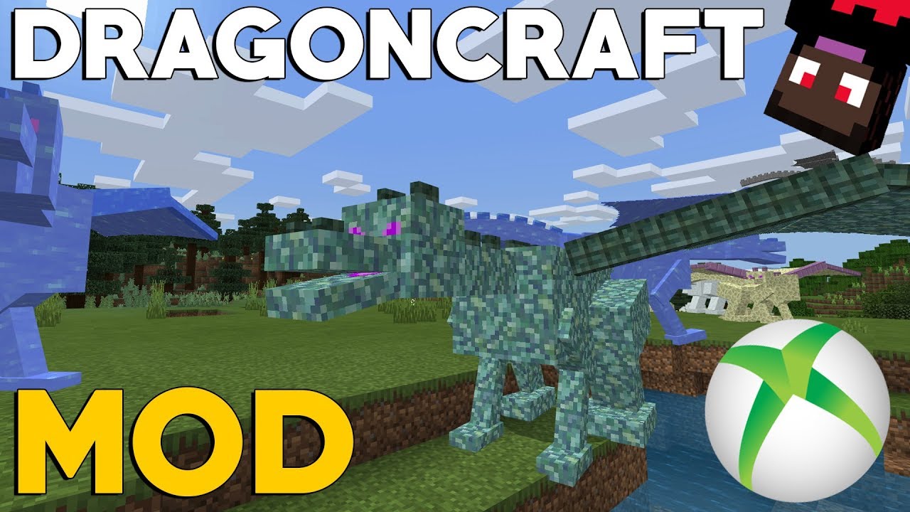 How To Download Dragon Craft On Minecraft Xbox One 5 Different Dragons Youtube