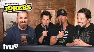 Paul Rudd Interrupts Bret Michaels Pranks (Clip) | Impractical Jokers | truTV