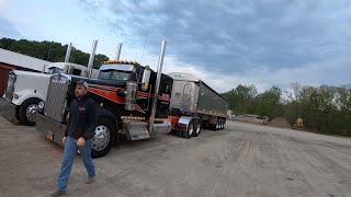 LANDFILL AND DIRT DELIVERY | KENWORTH | TRUCKING | DUMP TRAILER PART 1