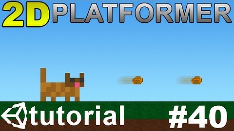 40. Making a 2D Platformer in Unity (C#) - Player Shoots