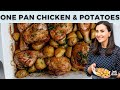 One Pan Chicken and Potatoes | Easy Dinner!