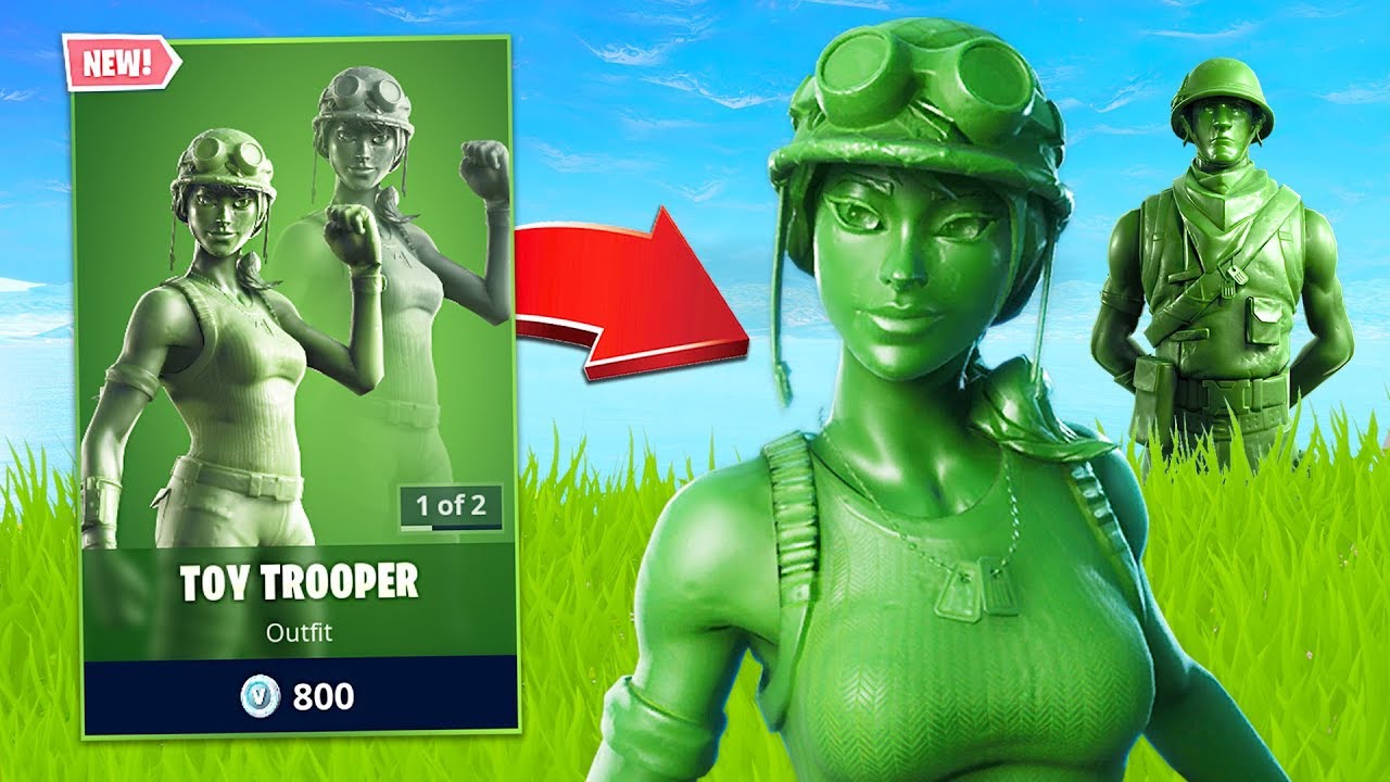 New Toy Soldier Skin! (Fortnite Battle 