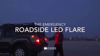LED Magnetic Base Road Flares Flashing Warning Light Roadside Flare Emergency Disc Car by eBosses