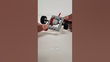 How to use this LEGO differential gear   #lego #shorts