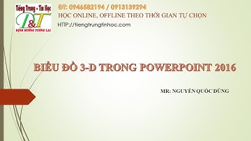 Powerpoit 2016   Biểu đồ 3D