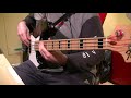 Rush - Natural Science (Test for Echo tour) bass cover