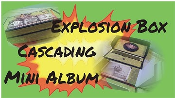 Exploding Box Cascading Mini Album