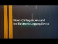 New HOS Regulations Changes and the ELD