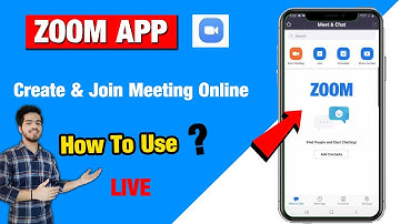 Zoom App Full Tutorial | Zoom Cloud Meeting App Kaise Use Kare | Full Details In Hindi | LIVE Dekho