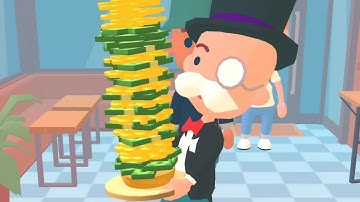 BURGER 🍔RUSH All Levels Gameplay Android,iOS Trending Mobile Game Part-2