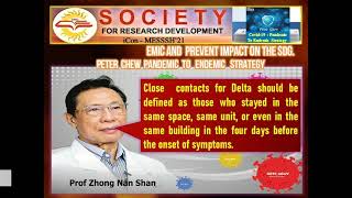iCon-MESSSH’21.  Peter Chew.  End the Covid-19 Pandemic and  prevent impact on the SDG