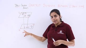 Class 12th – Shortest Distance Between Skew Lines | Three Dimensional Geometry | Tutorials Point