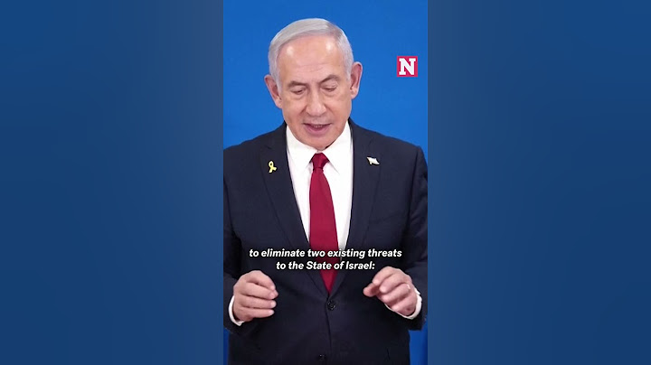 Netanyahu Thanks Trump 'For Standing By Israel'