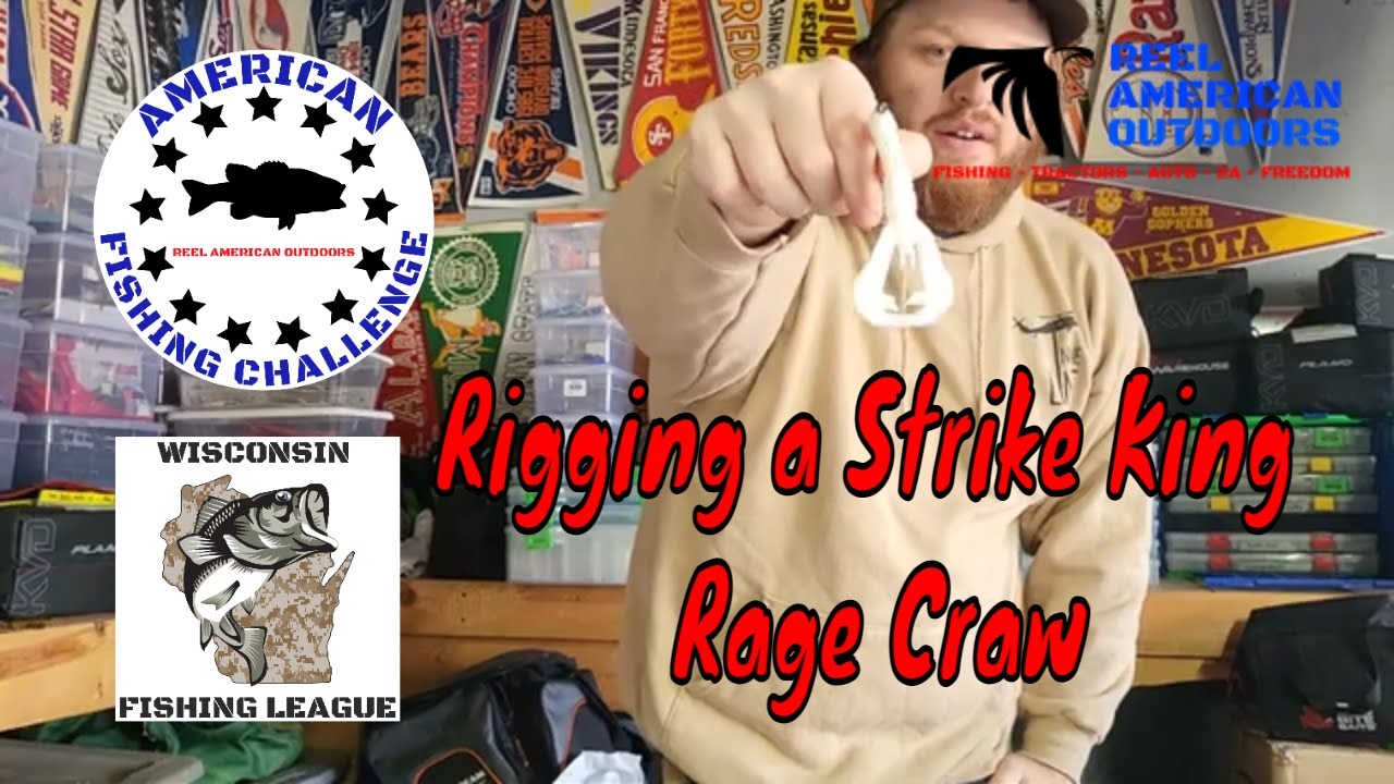 Rigging the Strike King Rage Craw 