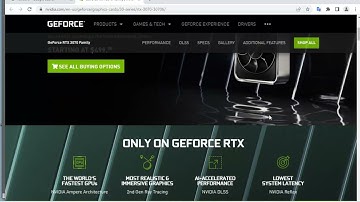 Download & Update GeForce RTX 3070 graphics card Driver for Windows