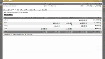 Nexonia Expense Reports