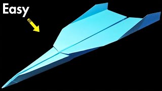 Comment faire un Avion en Papier qui Vole Très Bien et Longtemps - Origami F15 Paper Plane