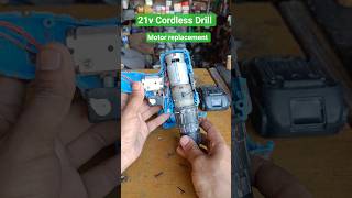 how to repair cordless drill machine | 21 volt cordless drill repair