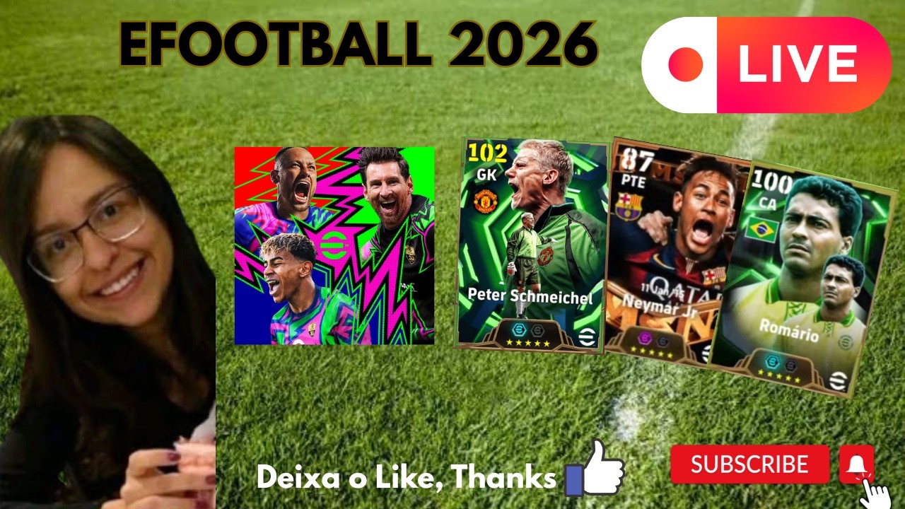 Estou conferindo a atualização de hoje no eFootball 2026 Ao Vivo #142