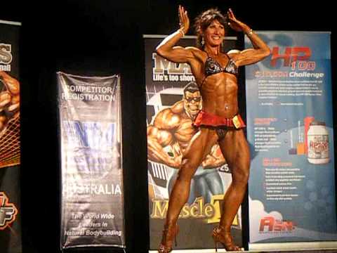 CATHY "THE BUDDHA" M'GEE - 2009 INBA NSW MISS MAST...