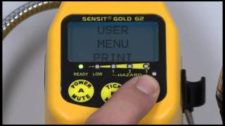 SENSIT GOLD G2 Calibration