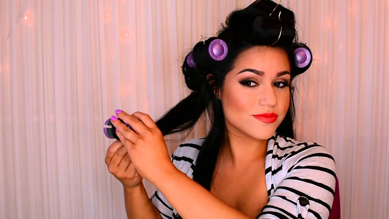 How To Long Lasting Curls Using Hot Rollers On Your Luxury For