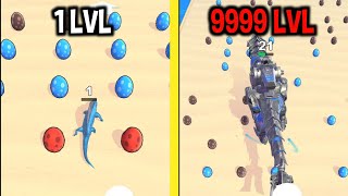 MAX LEVEL in Dinosaur Race Game