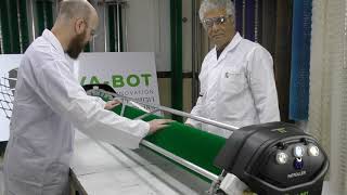 GEVA BOT Patroller, a world leading portable robot for cleaning solar PV modules, www.geva-bot.com