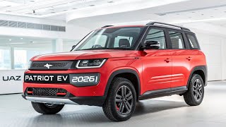 UAZ Patriot EV 2026 — Электровнедорожник нового поколения