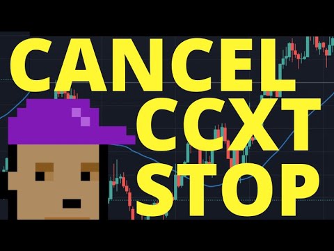 CCXT How To CANCEL CONDITIONAL Orders Stop Loss Take Profit 