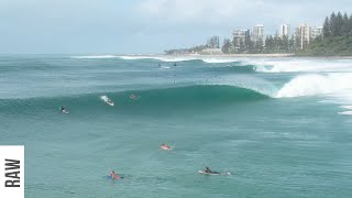 COOLANGATTA IS ON! Mick Fanning, Mikey Wright, Pros and Joes Score!
