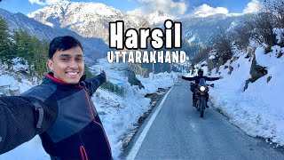 this place is heaven in Uttarakhand 😍 Harsil Valley | Dehradun to harsil in snowfall | Travel Bug