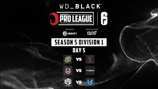 WD BLACK TEC Pro League R6S | Season 5 Division 1 | Day 5