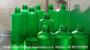 Liquid filling semi automatic Servo based filling for 50ml to 5000ml filling without change over