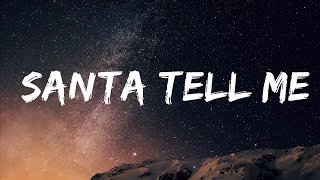 Ariana Grande - Santa Tell Me (Lyrics)  | Tune Music