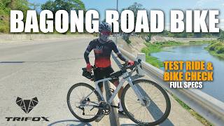 May Bago Akong Road Bike (Test ride + Bike Check)