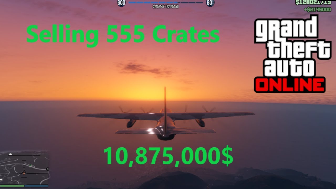 Selling 555 Special Cargo Crates (5 Large Warehouses) [GTA Online