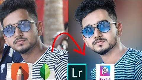 Autodesk Sketchbook editing //Snapseed Editing // Lightroom Editing // Picsart editing / Himel Editz