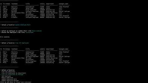 Dwayne Risley- UNH Coding Boot Camp 12: Employee Tracker