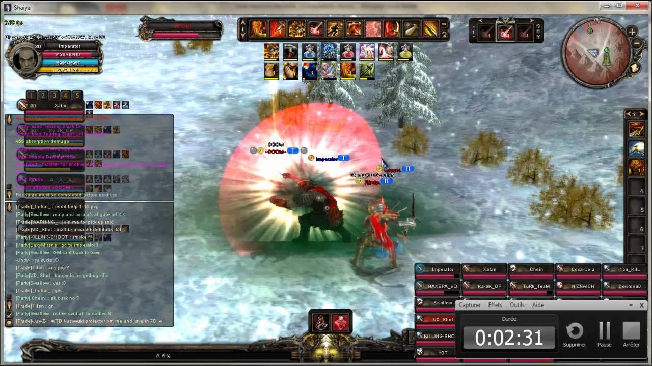 World of Shaiya:  Kill the GM in 20-30 event !