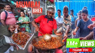 Highest Selling Fry Bhel in Mumbai | Only Rs.40/- | 1000 People’s Eat Everyday | Street Food India