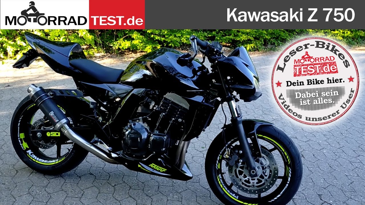 Kawasaki Z750  LeserBike-Video von Matthias 