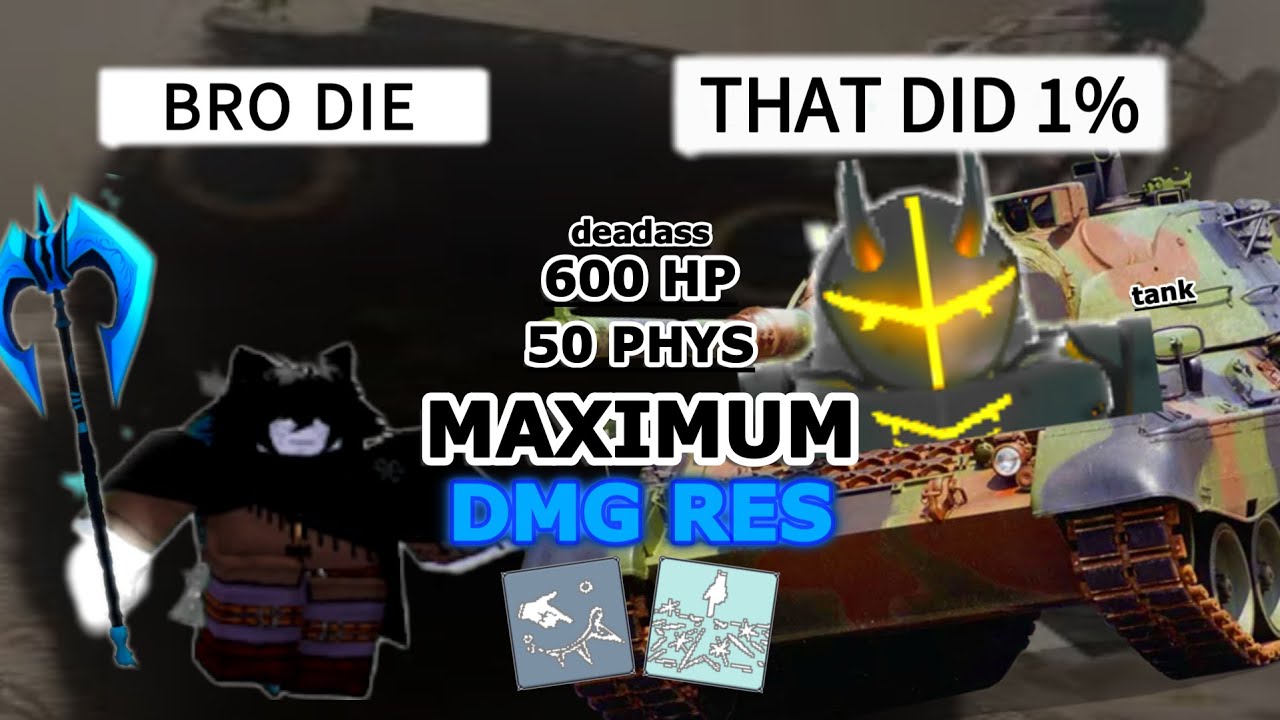 This TANK Takes 1% From Attacks | MAXIMUM DAMAGE RESISTANCE DEEPWOKEN BUILD