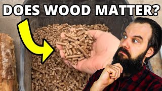 Does wood pellet SPECIES make a difference