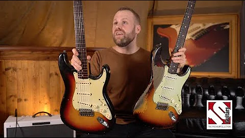 Vintage 1962 Fender Stratocaster vs. 2020 Dale Wil...