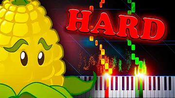 Graze the Roof (from Plants vs. Zombies) - Piano Tutorial