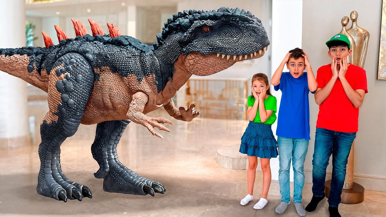 Jason’s Dinosaur Toys Come Alive with Friends