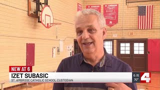 Janitor honored at South City elementary school
