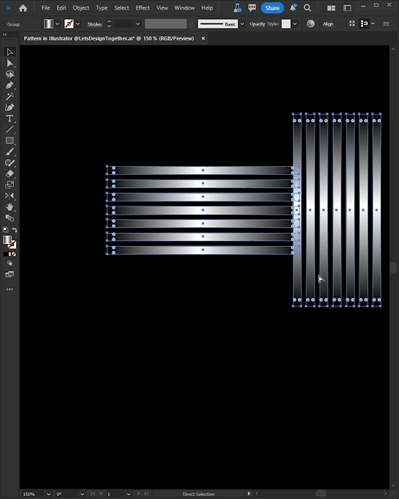 Adobe illustrator 2025 tutorial create pattern in illustrator shorts