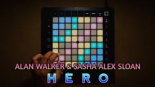 Alan Walker & Sasha Alex Sloan - Hero // Launchpad Cover screenshot 2